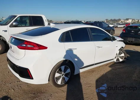 2019 Hyundai Ioniq Plug-In Hybrid Limited из США, поврежденный, VIN KMHC75LD0KU125625